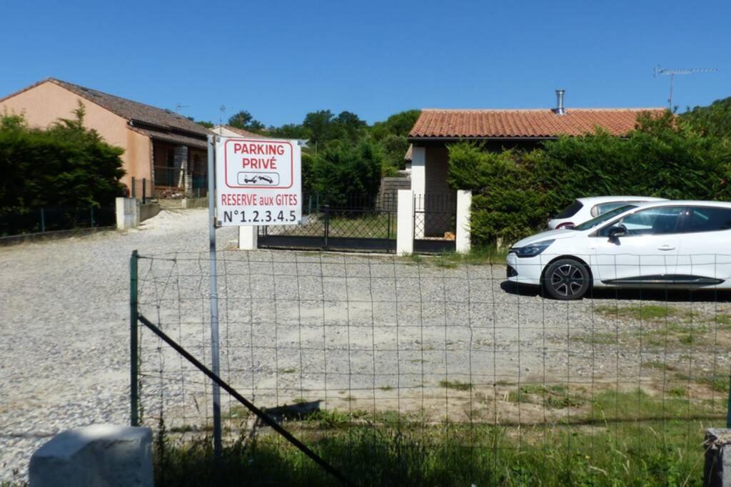 Carcalet 2, clim, jardin, parking, au calme Villa Vallon-Pont-d'Arc Bagian luar foto